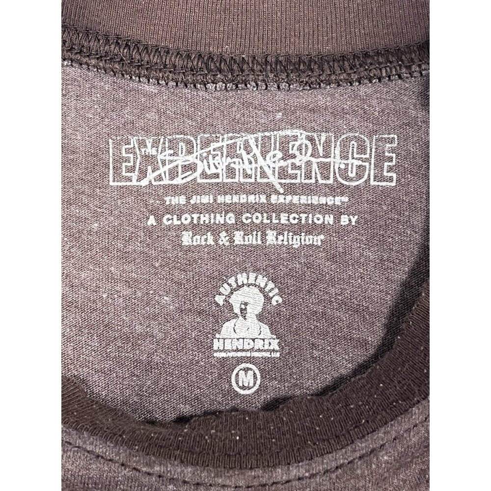 Jimi Hendrix Experience Women’s M Graphic Tee Rhinestone Brown - Picture 3 of 5